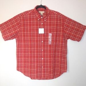 NWT Preswick & Moore 100% Cotton Casual Men's Button Down Size Large